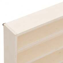 vidaXL Holz Sammlervitrine Mit Türen 60 X 8,5 X 37 Cm - Yellow - View 8