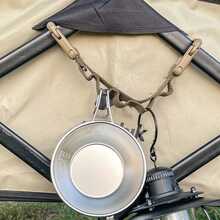 Campingplatz Gartenzubehör Aufbewahrungsriemen Wäscheleine Zelt Tasse Hängelampe Hängebügel Outdoor Schlüsselband Hänger Camping Hängeseil