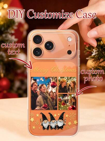 1 Personalized Custom Buckle Pattern, Suitable For IPhone 11, 12, 13, 14, 15, 16, 17 Pro Max Series Couple Phone Protective Case. It Is A Personalized, Unique, And Ideal Gift For Boyfriends, Girlfriends, Family, Friends, Couples, Pet Lovers, Christmas, Halloween, Autumn, Phone Cases, And Phone Accessories