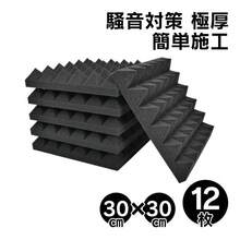 Recording Studio Acoustical Treatments - Black - View 1