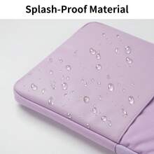 DANYCASE 10.8-13.3 Inch Tablet Laptop Sleeve Bag, 8 Inch Electronics Organizer Pouch With Padded Protection, Compatible With IPad, AWEI Devices - Mauve Purple - View 4