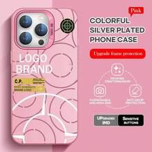 Phone Case Cover Compatible With  16e 16 15 14 13 12 11 Pro Max XR XSMAX 8 7 Plus Fashion Anti-Fall I-I-Island Luxury S-Stone-Es Cover, Cover Compatible With  17 Case,  17 Pro Case,  17 Pro Max Case - Đen1 - Xem 12