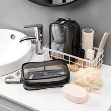 5-Piece Travel Kit With Brush, Comb, Soap Dish, And Shower Bag Compact For Travel - Random - View 8