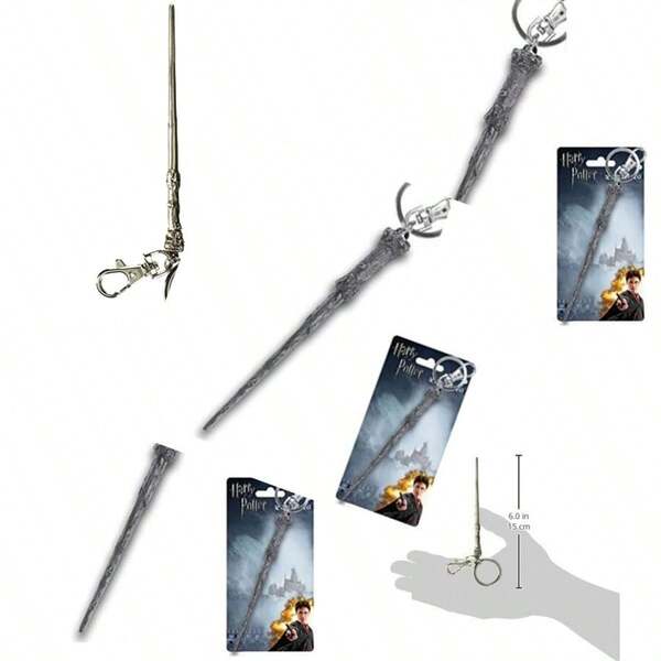Harry's Wand Llavero 11 cm plata