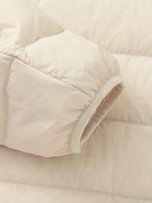 Balabala Chaqueta ligera de plumón para niños, abrigo impermeable y a prueba de viento 3 en 1 para niños y niñas, invierno 2023-2025 - caqui claro - Ver 7