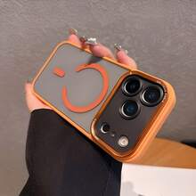 Hohe Qualität, drahtloses Magneteinschluss unterstützt, separate metallische Tasten und metallischer Kamerarahmen geeignet für iPhone 17,17AIR,16, 15, 14, 13, 12, PRO MAX,PLUS