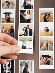 Personalisierter Foto-Streifen, Weihnachtliche kreative Heimdekoration, Küchendekoration, Partydekoration, Familienalbum, Hochzeitsandenken, Reiseerinnerungen, Lebenserinnnerungen, das beste Geschenk für Freunde, Geburtstagsgeschenk, Paargeschenk, Festtagsdekoration