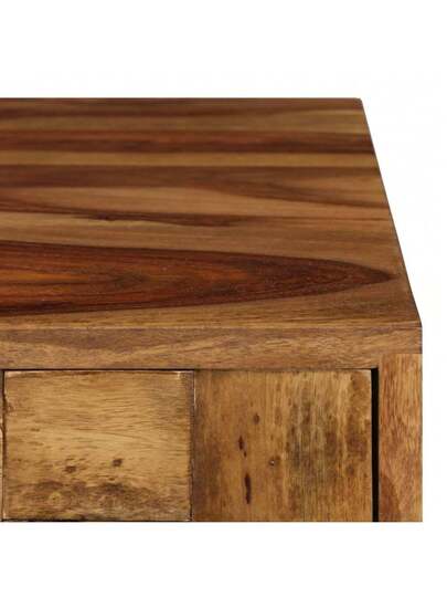 VidaXL Coffee Tafel 110x50x37 Cm Acacia Wood Honey Finish view 5
