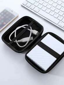 Sanrio New Creative Storage Bag, USB Flash Drive, SD Card, Hard Drive, Mouse, Data Cable Adapter, Headphones, EVA Storage Bag, Zipper, Anti Drop