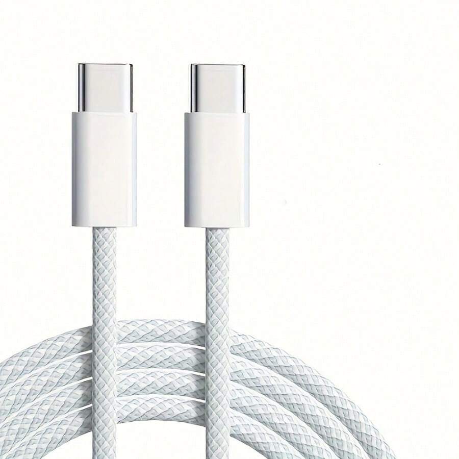 USB C To USB C Charging Cable 6ft 60W, USB C Cable For Charging Apple - Grey - View 1