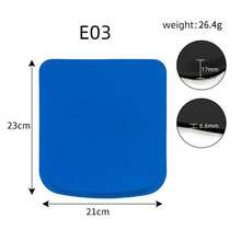 Ergonomic Computer Gaming Mouse Pad, EVA Non-Slip Base, Easy To Clean - Comfortable Palm Rest Pad, Suitable For Home And Office Desk Accessories, Office Supplies, Desk Accessories, Mouse Pad, Desktop Mouse Pad