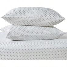 Black Sheets, Deep Pocket, 1800 Thread Count, Soft Breathable, Cute Printed Boho Farmhouse Bed Sheets, Up To 18 Inch - Grey and White - View 8