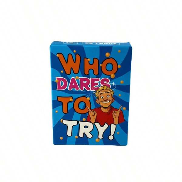 Hot-Selling Set Of 50 Cards, Who Dares To Try This Board Game Card Set? A Game For The Brave, A Fun Interactive Card Game For Couples, Drinking Game Cards, The Perfect Choice For A Date Night, Thrilling And Sweet Game Cards That Get Your Heart Racing, An Ideal Gift For Christmas And Valentine's Day Parties, Couples' Dates, A Game To Strengthen Relationships And Enjoy Tabletop Game Gatherings.