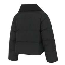 Puma 女士冬季翻领棉质羽绒服，简约舒适休闲保暖羽绒大衣 635807-01 - 黑色 - 查看 3