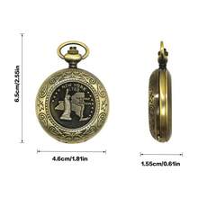 Vintage Pocket Compass Portable Zinc Alloy Outdoor Camping Hiking Tool Suitable For Mountain Motoring - Yellow - View 4