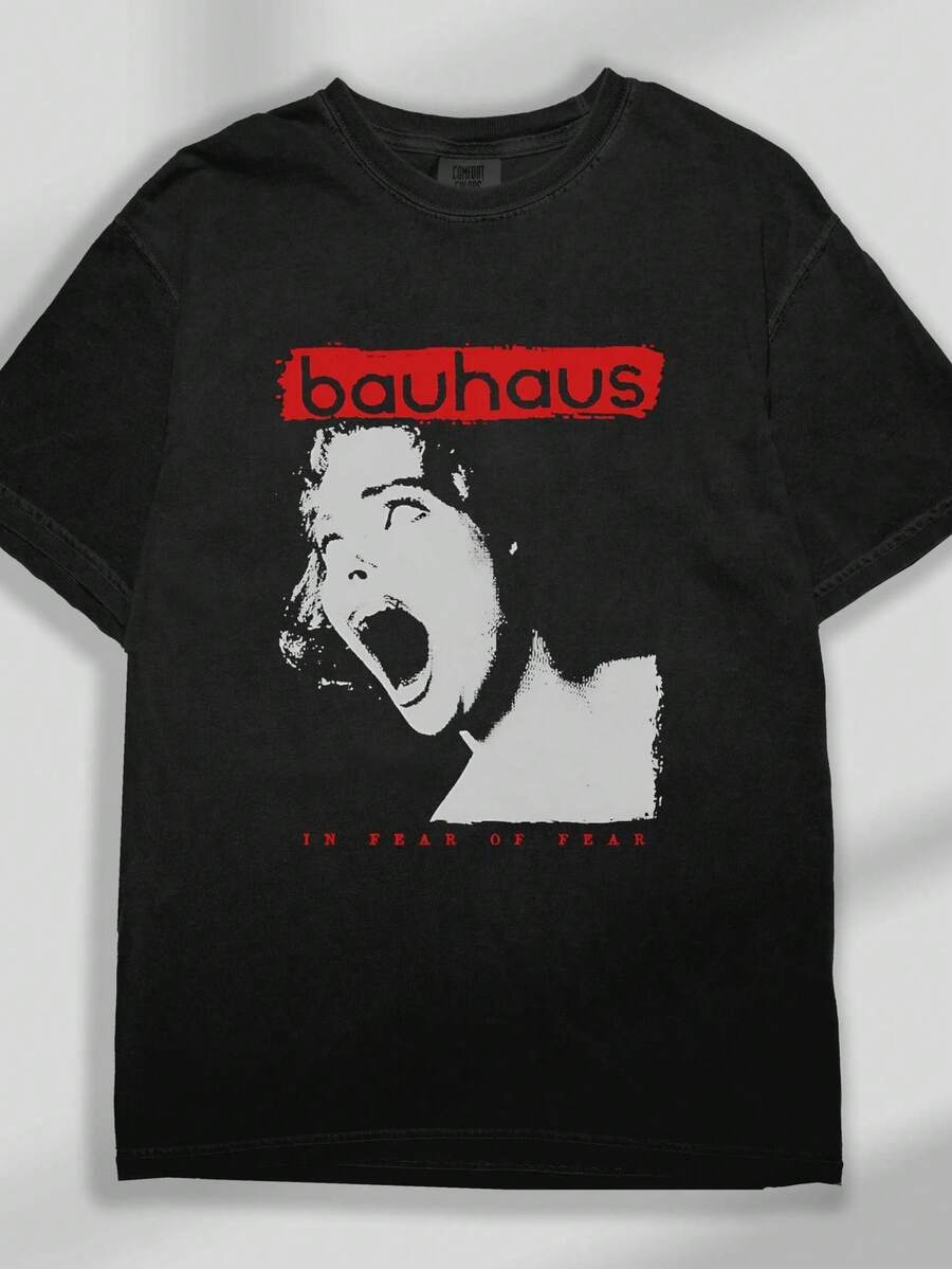 Limited Edition Bauhaus Vintage T Shirt - Black 5 - View 1