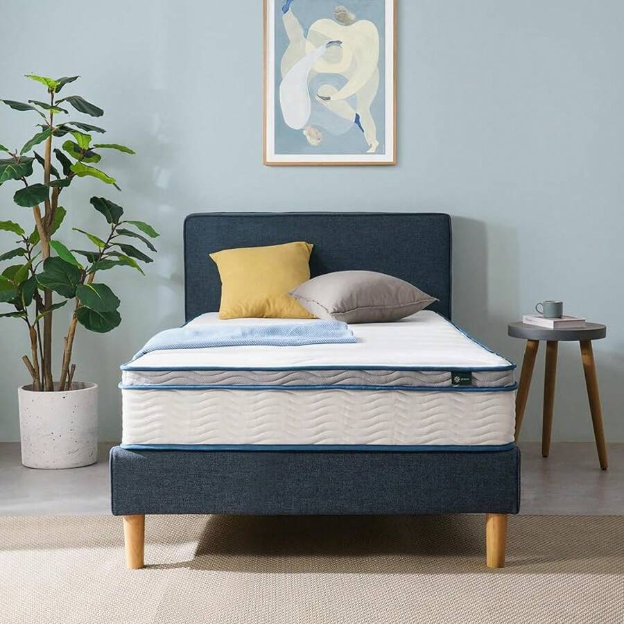 Zinus Twin Mattress - 8 Inch Green Tea Essential Foam Mattress, Affordable Mattress, Pressure Relief, CertiPUR-US Certified Foam, Mattress In A Box, 10-Year Warranty, Twin Size