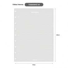 Iscool Disc Notebook Refill Lined Color Candy 100 Sheets 90g Medium - Light Grey - View 2