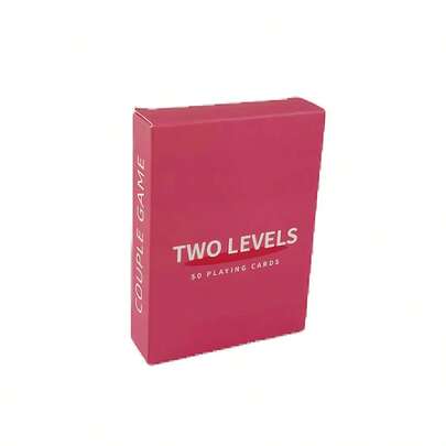 The Latest Version Of A Two-Level Couple Drinking Card Game. Suitable For Couples' Dates And Friends' Gatherings, This Card Game Can Enhance Couple Relationships And Deepen Friendships. It Can Be The Perfect Gift For Parties Such As Christmas And Valentine's Day, Creating A Perfect Game Night.