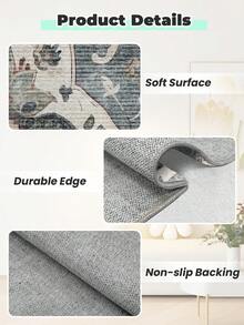 1pc Imitation Cashmere Rug Area Rug Plush Carpet Rug Soft Fluffy Luxury Non-Slip Machine Washable Soft-Touch Shaggy Floor Carpet Living Room Bedroom Rug For Home Decor Room Decor Accent Rug Floor Covering And More