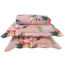 3-Piece Printed Double-Sided Bedspread Kit - Print 14 - View 2