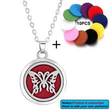 1pc Tree Of Life Aromatherapy Necklace With 10pcs Pads Perfume Essential Oil Diffuser Necklaces Alloy Stainless Steel Open Locket Pendant Diffuser Necklace Aroma Jewelry DIY Accessories - Multicolor - View 17