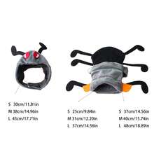 1pc Pet Costume Plush Ant Transformation Outfits Cats Dog Clothes For Cats Small Medium Dogs Creative Festival Transformation Puppy Cosplay Costume Pet Funny Clothing Dress Up