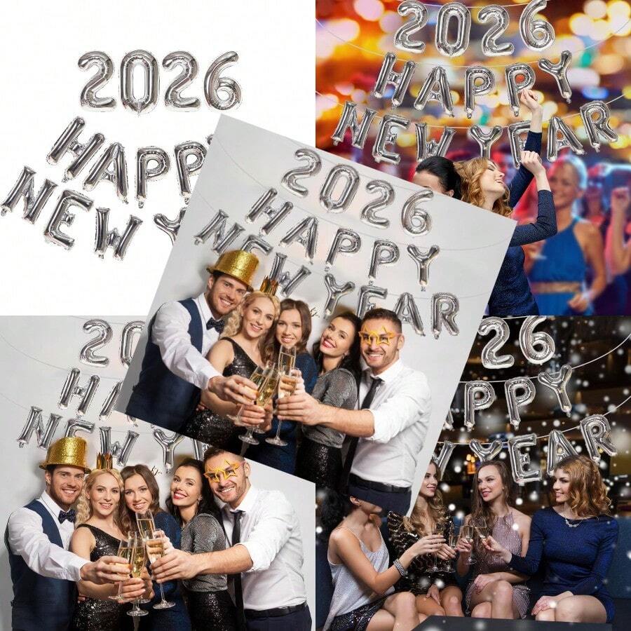 Nouvel an 2026 Decoration Fete, Deco Nouvelle Année, Happy New Year Nouvel an 2026 Decoration Fete, Deco Nouvelle Année, Happy New Year