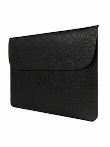 1pc 13.3/15.4 Inch Solid Color Casual Laptop Sleeve Bag, Suitable For Apple Notebook