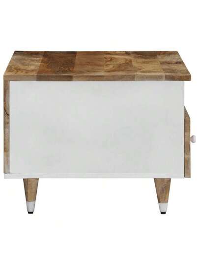 VidaXL Coffee Tafel 80x54x40 Cm Solid Mango Wood view 5