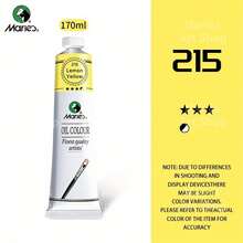Marie's Oil Paints Premium 170ml (5.95-Oz) Tube, Titanium White, Professional All Colors, Oil Drawing Pigments For Canvas Painting, Artist Quality, Good Coverage, Excellent Tinting Strength, Ideal For Artist Beginner Adult Classroom Student - one-size - View 21