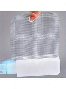 10 piezas/20 piezas Tapa de drenaje redonda de color claro, delgada y fácil de pegar, anti-obstrucción, atrapa el cabello, filtro de drenaje de baño, pegatina de drenaje desechable, colador de fregadero de cocina, adecuado para la limpieza del baño y el mantenimiento del fregadero de la cocina, artículo esencial del hogar para todo el año