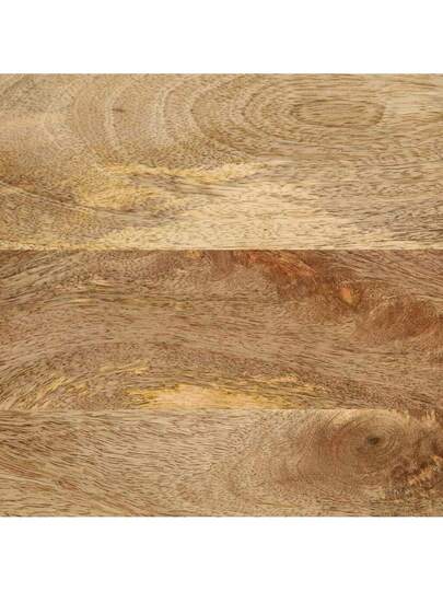 VidaXL Coffee Tafel 80x54x40 Cm Solid Rough Mango Wood Zwart view 11