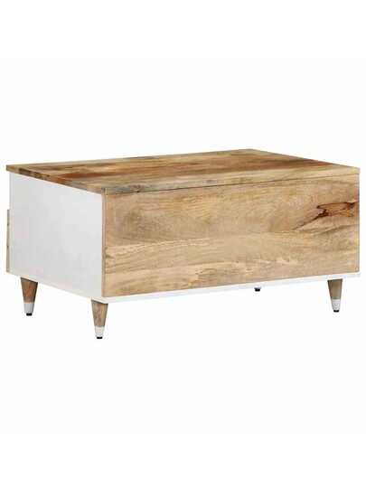 VidaXL Coffee Tafel 80x54x40 Cm Solid Mango Wood view 6