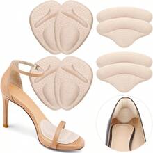 Ball Of Foot Cushions, Metatarsal Pads Women, High Heels Non - Slip Comfort Pads, Shoe Support Metatarsalgia Mortons Neuroma 2 Pairs, - 4雙-米色 - 查看 2