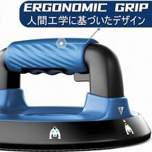 Readaeer 回転式プッシュアップバー プッシュアップスタンド 腕立て伏せ 体幹強化 筋肉トレーニング 安定感 胸筋トレーニング 筋トレグッズ 自宅筋トレ フィットネス ホームジム 筋トレ用品 - ブルー - チェックする 4