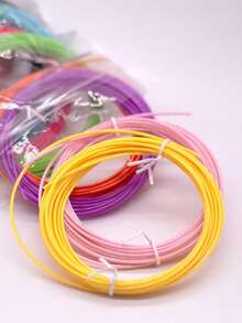 PLA 3D Printing Pen Filament, 3D Printing Filament, Available In 5 Colors, 10 Colors, 20 Colors, 30 Colors, Vibrant Non-Repetitive Colors, Spatial Design, 3D Doodle Material, Christmas Gift, New Year Gift - Pla200m - View 5