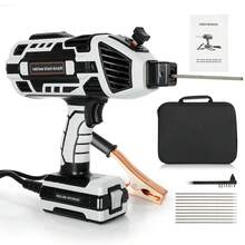 GCCSJ 110V Portable Handheld ARC Welder - IGBT Inverter Welder With 20-120A 6-Level Variable Current, Hot Start & Anti-Stick Function, Fits 3/32"-1/8" Welding Rods, Heavy-Duty Handheld Welder For Home DIY, Garage Repairs & Metalworking, Ideal Father's Day Gift For Men (Gray Silver) - 查看 11