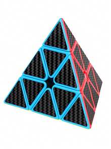 3x3 High-Speed Carbon Fiber Magic Cube - Stress Relief & Intellectual Toy Suitable For All Ages, Perfect Gift For Teens & Adults, Montessori Educational Toy