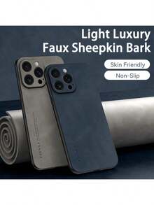 时尚奢华商务PU仿皮保护套，兼容 16/15PROMAX/7/8/SE2/14/13/12/11/PROMAX/XSMAX，兼容三星Galaxy S25/S24/S23/S22/S21/S20/A14/A24/A25/A34/A35/A55，Redmi Note 13 Pro 4G/12/11pro，OPPO Reno。 - 灰色 - 查看 2