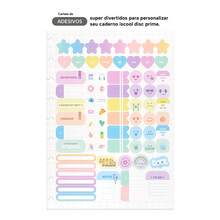Iscool Disc Notebook Refill Lined Color Candy 100 Sheets 90g Medium - Light Grey - View 3