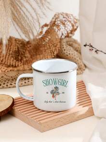 1 buc. Cană de apă cu model Showgirl, fiica cea mare, care este show business pentru tine în epoca mea Showgirl, petrecere Showgirl în starea mea de spirit Hoa Hoa Hoa, vidre de mare, acvariu în Monterey Bay, profesor fantomă, Are You Fall O Ween, cană de băut, cadou de Crăciun, Halloween, Anul Nou, pentru ea, căni pentru cafea, ceai și băuturi calde, idee de cadou amuzant pentru italiană, cană de cafea cu lămâie vintage La Dolce Vita, I Love Italy, cadou inedit pentru ea