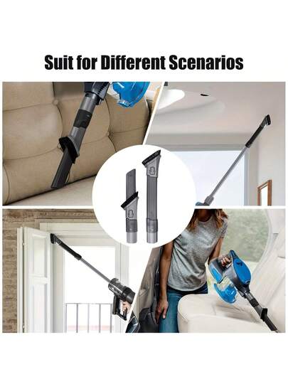 In Crevice Duster Tool Shark Stofzuiger Cleaners Rotator, Rocket, DuoClean, Apex, Navigator, NV752, NV751, NV650, NV680, HV322, HV301, AZ2001, HZ2002 Extended Reach Brush Attachment view 5