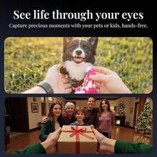 Lunettes vidéo intelligentes SENBONO AI avec caméra HD 8MP Traduction en temps réel en plus de 100 langues Musique sans fil, appels + Prise de vue sportive haute définition, microphone et haut-parleur intégrés, appels HD, musique HiFi, longue autonomie, lunettes audio mains libres pour le sport, la conduite, la pêche, le travail et le port quotidien - Noir - Voir 10