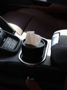 4-In-1 Car Center Console Armrest Storage Box - Ashtray, Trash Can, Cup Holder And Coin Tray | Lightweight And Durable, Sturdy Structure, Fashionable Design | Can Store Coins, Pens, Small Items - Essential Car Interior Accessory