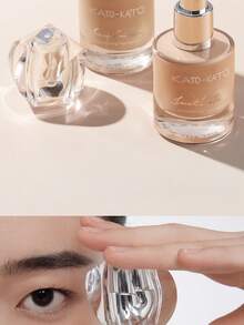 KATO-KATO 30gOILY SKIN FOUNDATION, Long-Lasting, Even Skin Tone,Sweat & Water Resistant,Non-Transferring, Concealing, Oil-Controlling Foundation. Party Essential, Specialty Gift For Friends, Girlfriends. Wedding Essentials, Wedding Guest, Bachelorette Party, Elegant Makeup, Natural Everyday Makeup, Sweet Makeup, Blood-Colored Makeup, Date Makeup - Porcelain - View 7