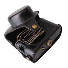 Camera Leather Case Strap Storage Bag For Fujifilm X100V X100F X100T X100S X100 - 黑色 - 查看 13
