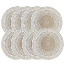 4pcs/6pcs/8pcs/10pcs Bohemian Style Woven Cotton Crochet Placemats With Tassels, Suitable For Placing Cutlery, Plates, Glasses Or Other Tabletop Items, Providing Protection For Your Dining Table. Suitable For Birthdays, Weddings, Parties, Easter, Thanksgiving, Christmas, New Year, Housewarming, Graduations And Other Occasions. - Multicolor - View 8