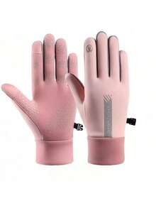 Gants de cyclisme, doublés thermiques chauds, antidérapants, convenant pour le ski, la pêche, la moto, le vélo, les travaux de construction en hiver