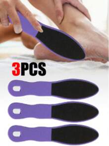 1pc/3pcs Foot File Callus Remover, Foot Scrubber Tool For Removing Dead Skin, Calluses And Smoothing Rough Feet - White - View 13